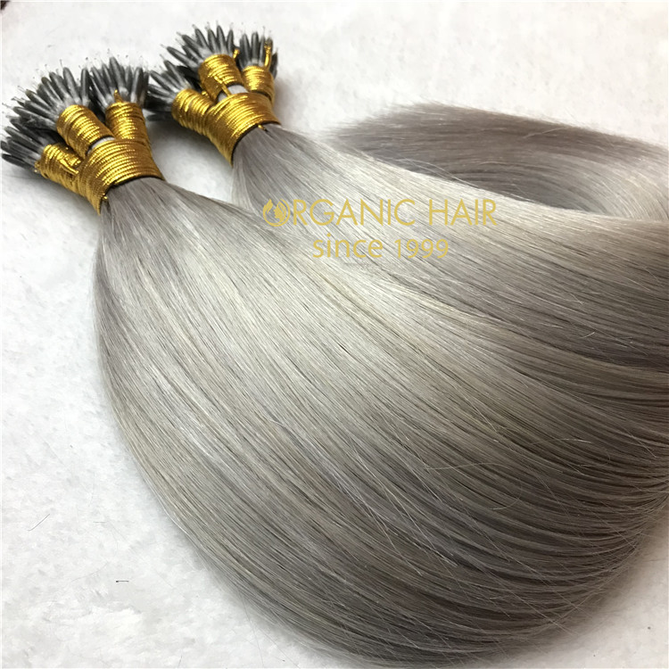Hair extensions to order-- nano ring hair extensions C9